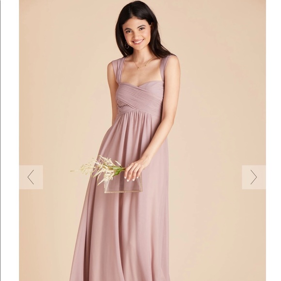 Mauve Birdy Grey Dress - Picture 1 of 5